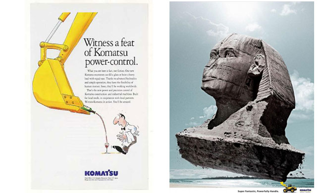 Komatsu Advertisement