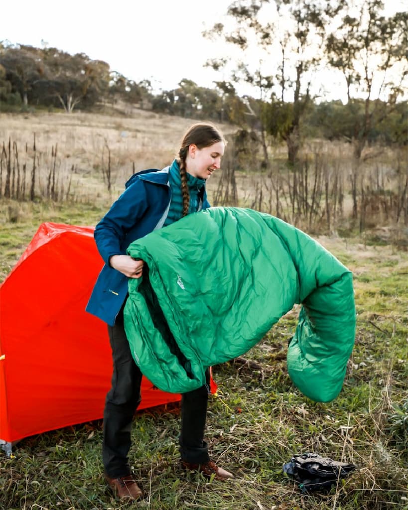 bacpacking sleeping bag